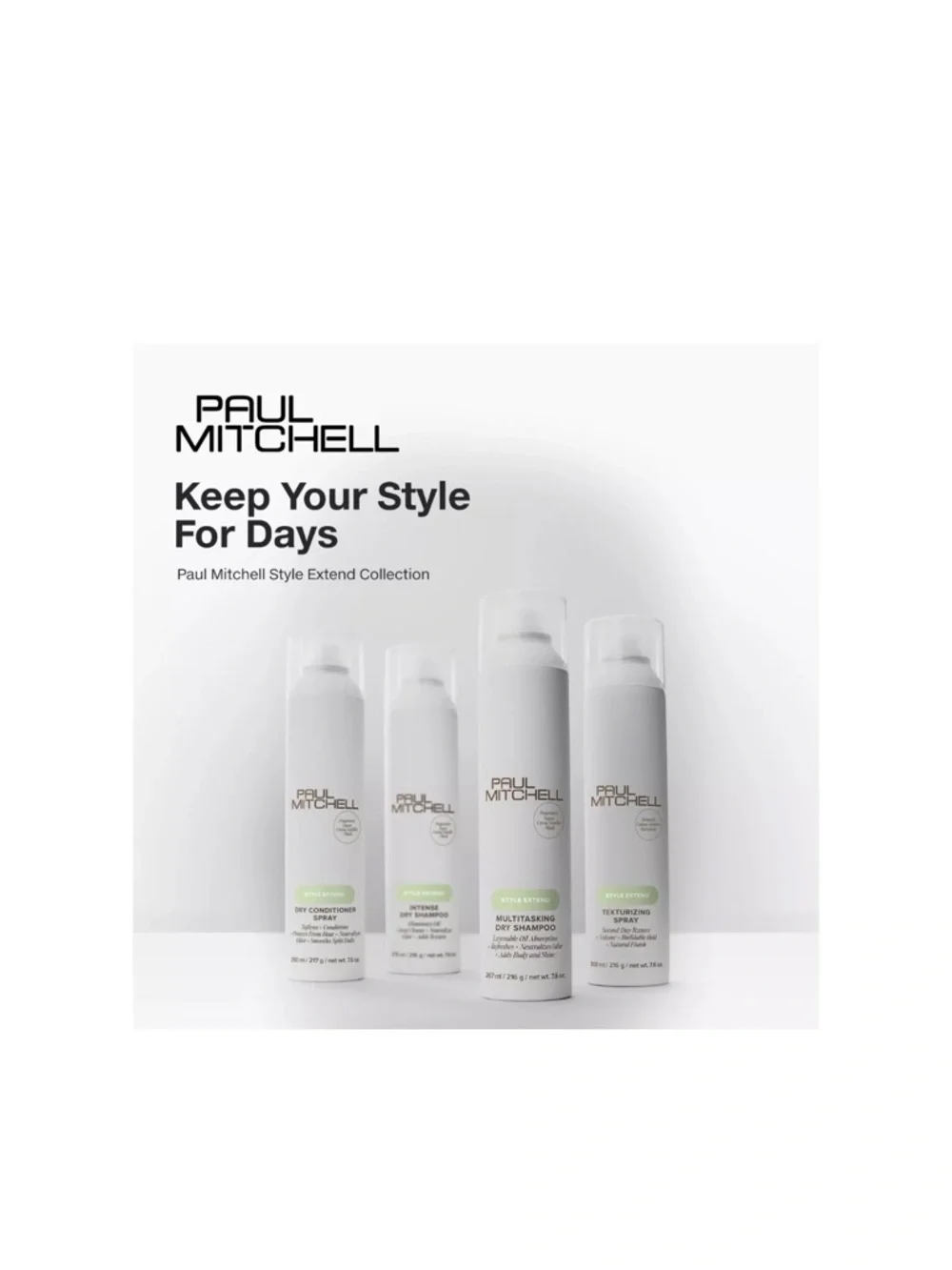 PAUL MITCHELL Multitasking Dry Shampoo Travel 2.2oz NIP